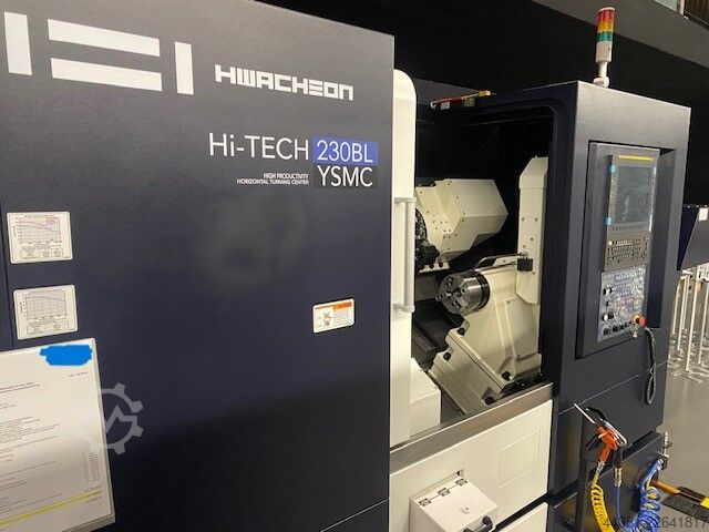 CNC 车铣加工中心 HWACHEON HI -Tech 230 BL YSMC