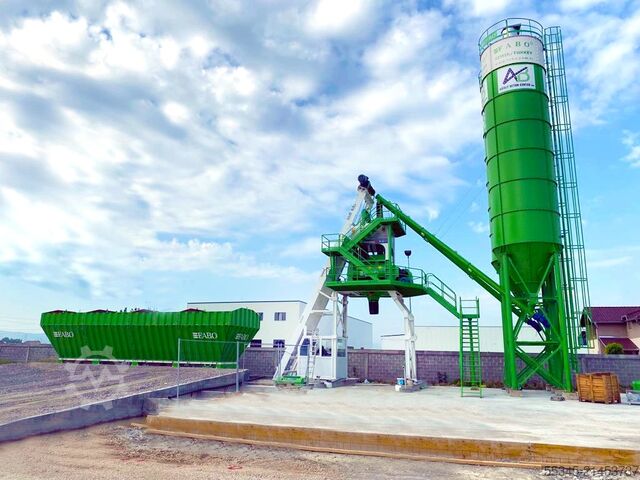 混凝土搅拌站 / 混凝土厂 FABO Concrete Batching Plant 110 m3 Compact Concrete Batching Plant