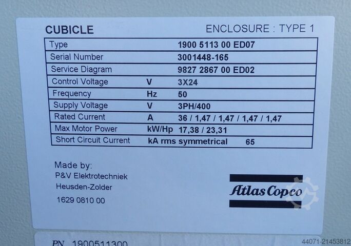 Pengering udara termampat FD1750+ Atlas Copco FD1750+