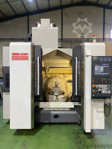 οριζόντιο κέντρο κατεργασίας Mori Seiki NMV 5000 DCG Turnig Table