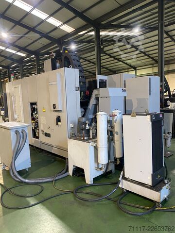 οριζόντιο κέντρο κατεργασίας Mori Seiki NMV 5000 DCG Turnig Table