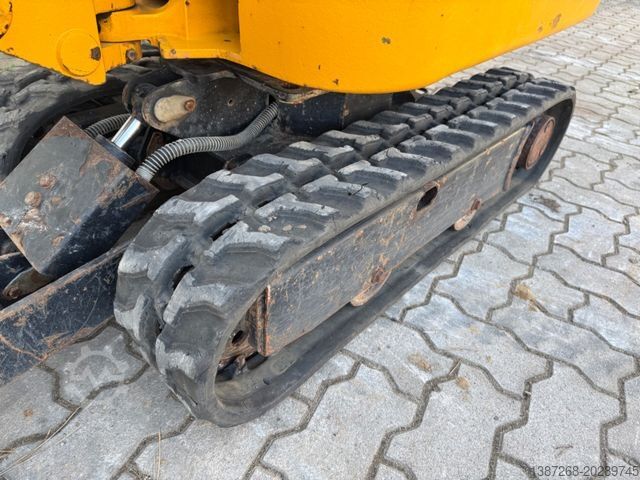 Mini-excavator JCB 8008 CTS, 2020 BJ, 576 BH, 2 x Löffel