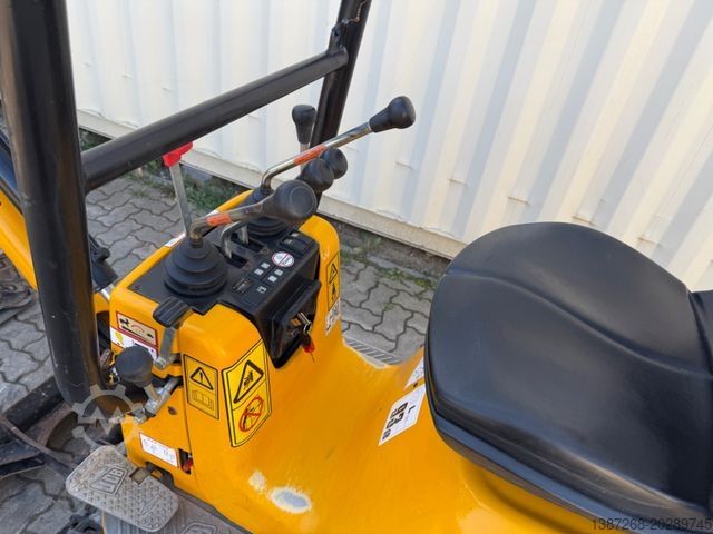 Mini-excavator JCB 8008 CTS, 2020 BJ, 576 BH, 2 x Löffel