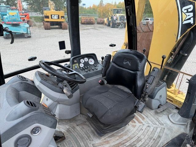 Backhoe loader CATERPILLAR 422 4x4, Mehrzweckgerät, Palettengabel, Schaufel