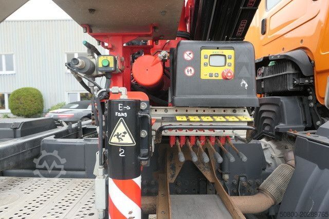 삼방향 덤프 트럭 MERCEDES-BENZ 1835 AK Arocs  4x4, Meiller, Fassi F135AC, Funk