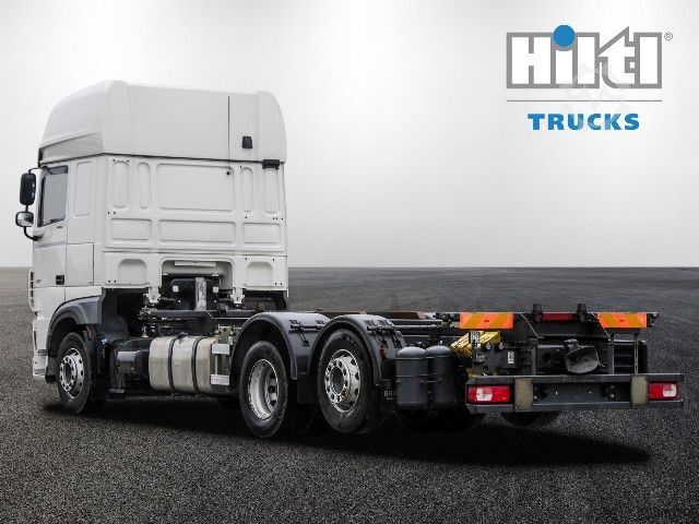 Autocamion cu caroserie interschimbabilă DAF XF 480 FAN SSC BDF C715/745 + INTARDER + 2x TANK