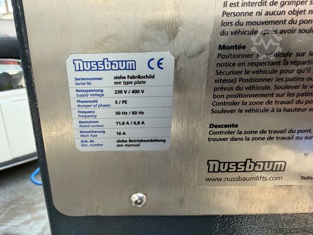  Nussbaum Power Lift HF 3S 3000 DT
