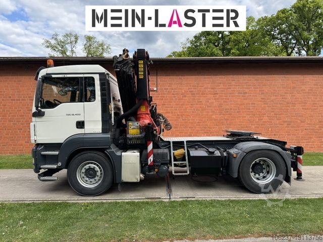 د معیار ټراکټر واحد MAN TGS 18.400 PK 22002-E Kran 20 m- 5/6 Steuerk.-FB