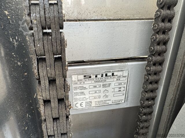 VS-22399 Electric triplex stacker Still year 2018, lift height 5016mm STILL EXVSF14