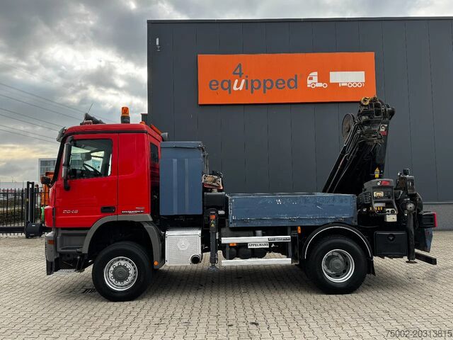 Kranbil Mercedes-Benz Actros 2046 4x4 / FULL SPRING / HIAB 288 EP 5 H...