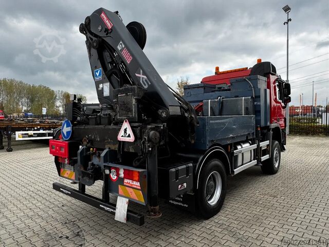 Kranbil Mercedes-Benz Actros 2046 4x4 / FULL SPRING / HIAB 288 EP 5 H...