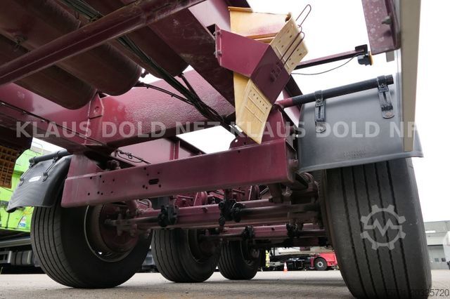 Separa badan separuh treler KRONE LAG 0-3-39L Containerchassi BDF
