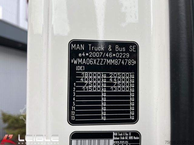 Standard dragbil MAN TGX 18.510 BLS*XLX*2xTank*Standklima*439 TKM*