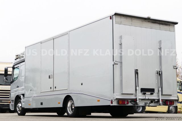 Βαν μεταφοράς αυτοκινήτων MERCEDES-BENZ Atego 822 Autotransporter Geschloss. Automatik