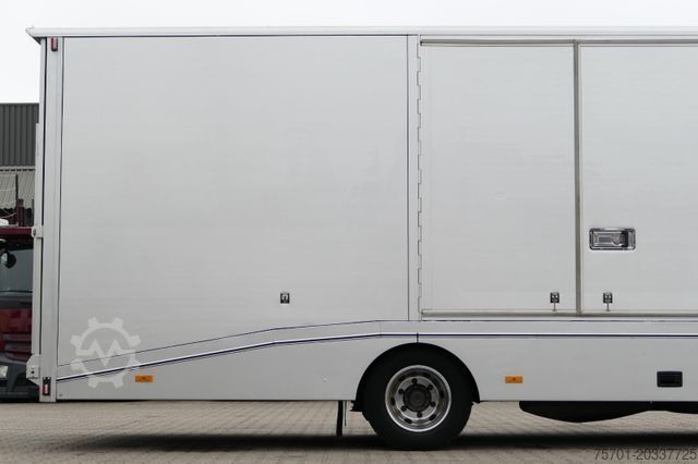 Xe tải vận chuyển ô tô MERCEDES-BENZ Atego 822 Autotransporter Geschloss. Automatik