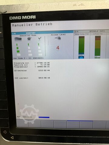 Fresadora CNC de 4 ejes DMG MORI DMF 360-11 - 4 axis