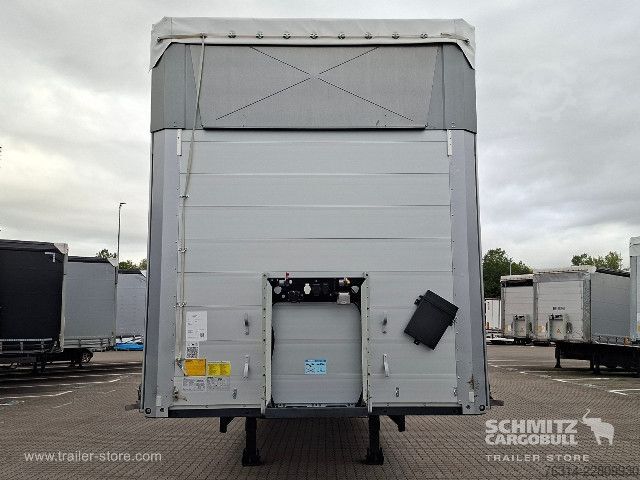 Semirimorchio con telone Berger Curtainsider Mega Getränke