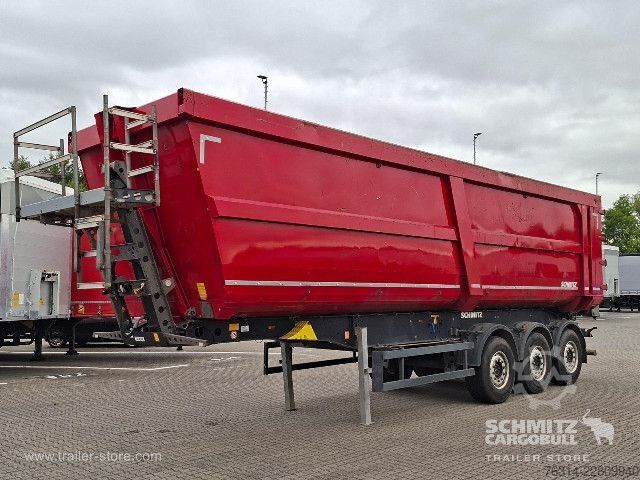 Semirimorchio ribaltabile Schmitz Cargobull Kipper Stahlrundmulde 53m³