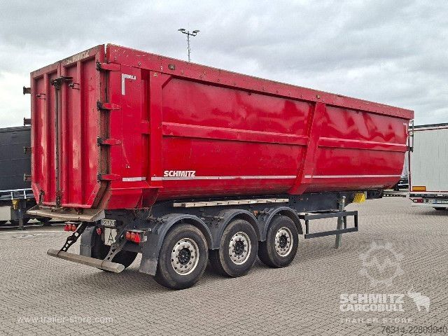 Semirimorchio ribaltabile Schmitz Cargobull Kipper Stahlrundmulde 53m³