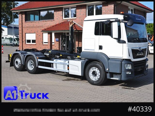 شاحنة قلّابة بذراع تحميل متحرك MAN TGS 26.470 BL 6x2,  Meiller, Funk, Lenkachse,