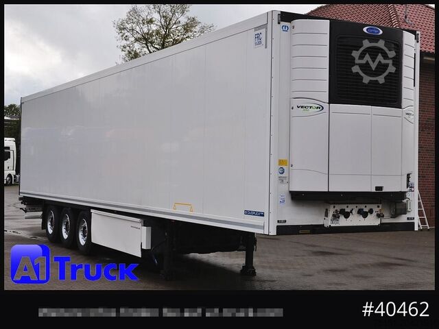 Kühlauflieger KRONE SDR 27, Rohrbahnen Meat  SAF Carrier Vector 1950,