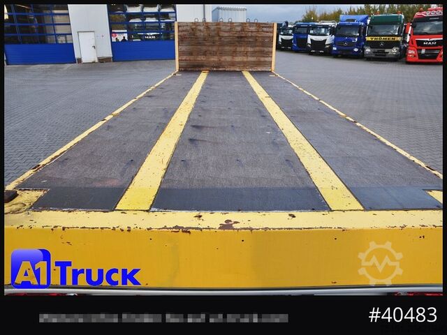 Anhänger mit offener Pritsche RENDERS Pritsche, Plattform, Twistlock, Container