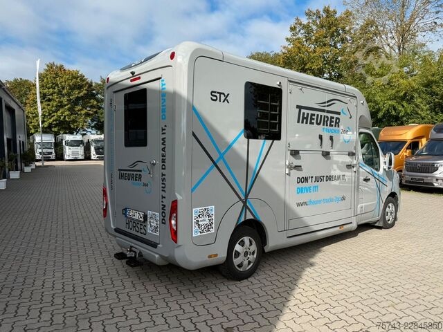 Prijevoznik stoke RENAULT Master STX 3 Sitzer  Haras / Hengste
