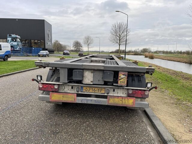 Container transport Groenewegen 30CC-14-27 20/30 FT Tank / ADR / Lift-Axle / NL...