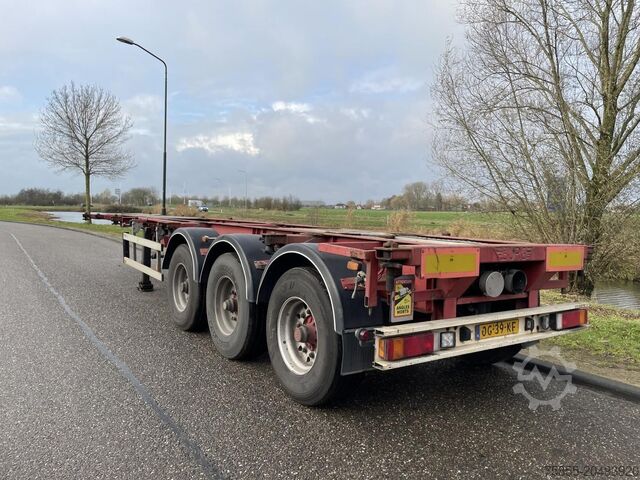 Container transport Burg BPO 12-27 CCXHX 20-30FT Tank / BPW Axles / ADR ...