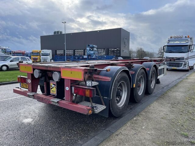 Container transport Burg BPO 12-27 CCXGX-00 20-30FT Tank / BPW Axles / A...