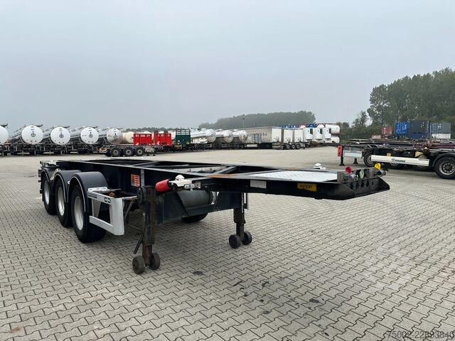 Transport av containere Van Hool 20FT ADR CHASSIS / empty weight 3.300kg / SAF D...