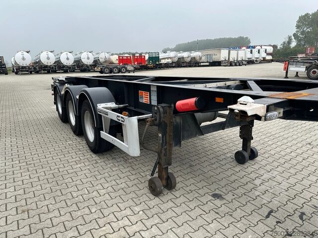 Transport av containere Van Hool 20FT ADR CHASSIS / empty weight 3.300kg / SAF D...