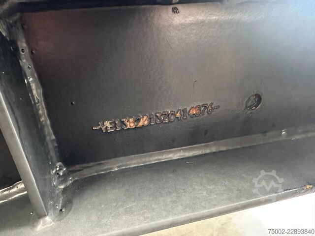 Transport av containere Van Hool 20FT ADR CHASSIS / empty weight 3.300kg / SAF D...