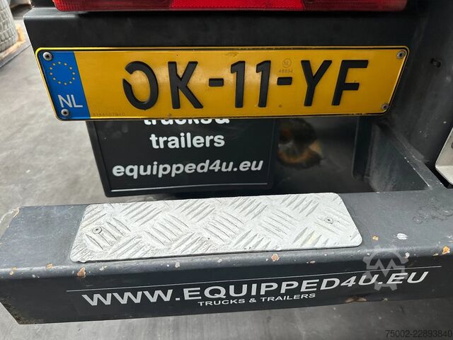 Transport av containere Van Hool 20FT ADR CHASSIS / empty weight 3.300kg / SAF D...