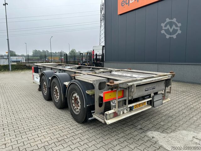Kontejnerski transport Van Hool 20FT/30FT ADR CHASSIS / galvanized / discbrakes...