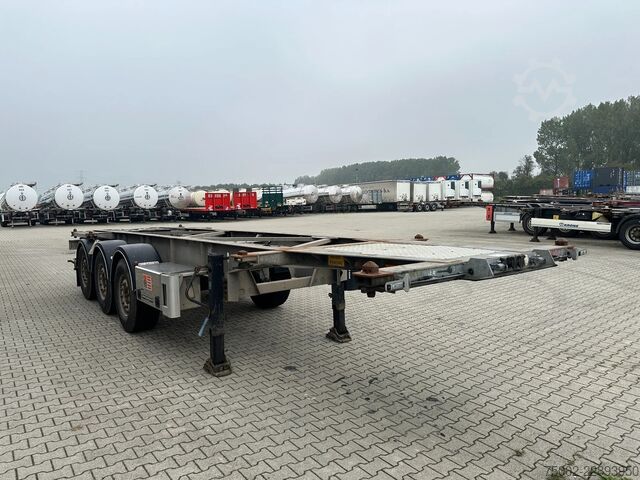 Containervervoer Van Hool 20FT/30FT ADR CHASSIS / galvanized / discbrakes...