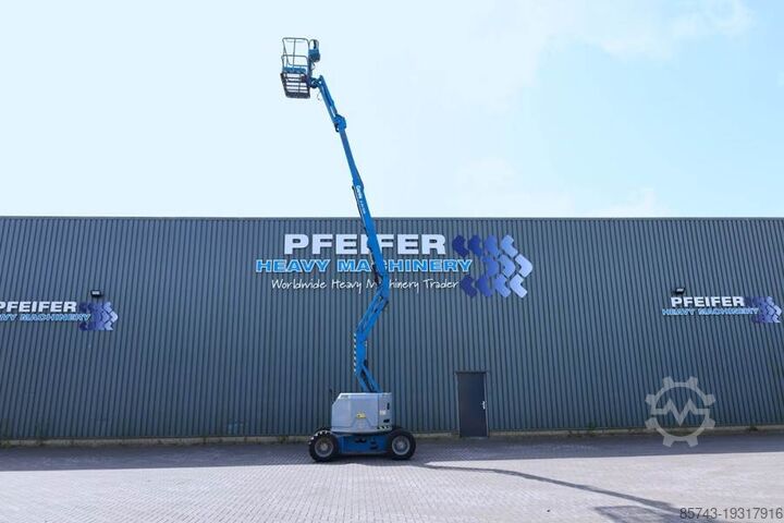 Articulated boom lift Genie Z34/22 Diesel, 4x4 Drive, 12.6m Working Height, 6.