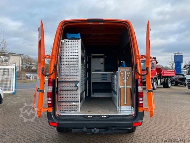 High top van MERCEDES-BENZ Sprinter 314 CDI KA L2H2/ AC/ AHK 2.8/ Werkstatt