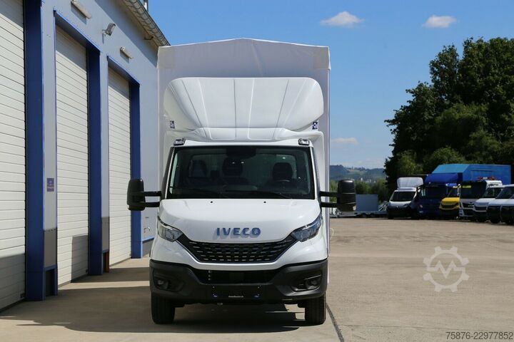 커튼사이더 밴 IVECO Daily  Durchladezug mit Anhänger Planenaufbau