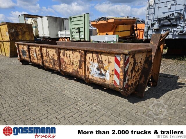 Contenedor de volteo  Abrollcontainer mit Flügeltür ca. 15m³