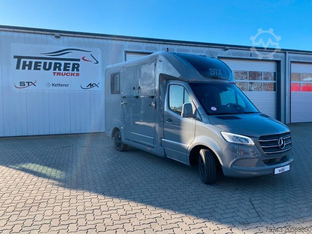 Kvægetransportør MERCEDES-BENZ STX Sprinter 3.500KG Haras Hengste
