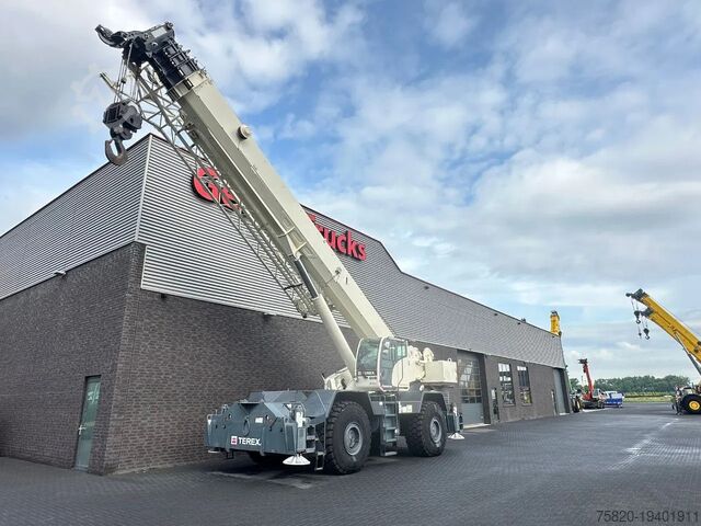 Żuraw terenowy Terex RT110 QUADSTAR ROUGH TERRAIN CRANE + JIB + 2x LIER