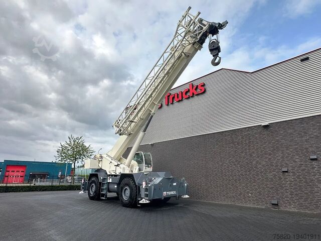 Żuraw terenowy Terex RT110 QUADSTAR ROUGH TERRAIN CRANE + JIB + 2x LIER