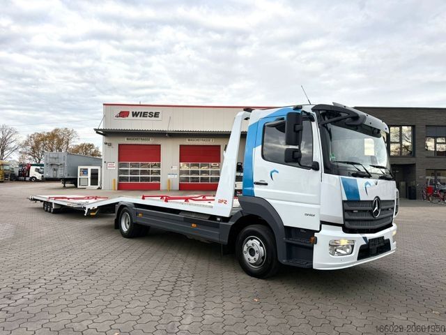 Autotransporter MERCEDES-BENZ Atego 918L Autotransporter mit BFZ Anhänger