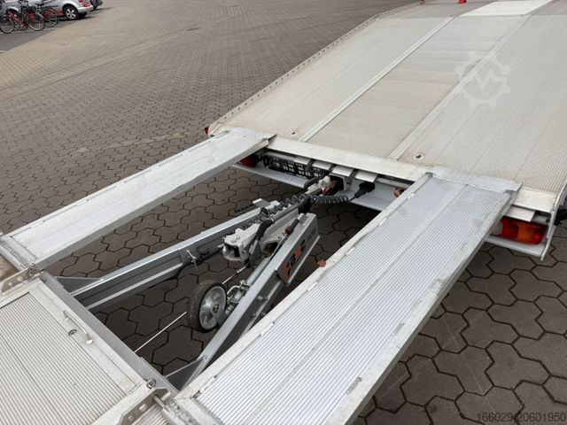 Autotransporter MERCEDES-BENZ Atego 918L Autotransporter mit BFZ Anhänger