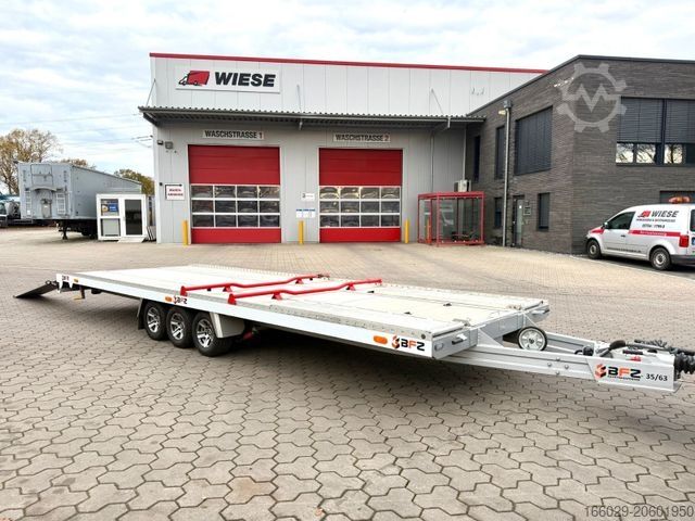Autotransporter MERCEDES-BENZ Atego 918L Autotransporter mit BFZ Anhänger