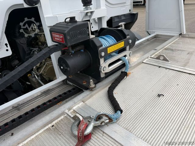 Furgon samochodowy do przewozu aut MERCEDES-BENZ Atego 918L Autotransporter mit BFZ Anhänger