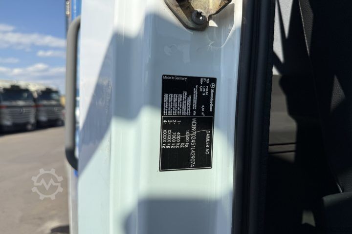 Rashladni kamion Mercedes-Benz Atego 1022 Kühlkoffer+HB/Swiss-Vehicle