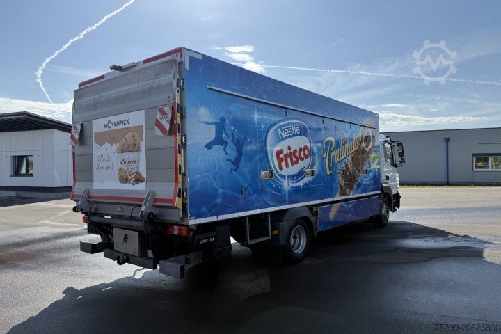 Rashladni kamion Mercedes-Benz Atego 1021 Eiswagen Hebebühne / Swiss-Vehicle