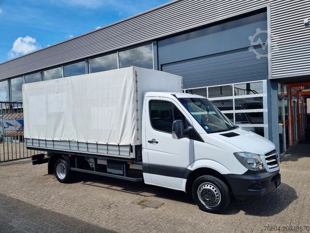 แผน Mercedes-Benz Sprinter 514 CDI/ Huifzeil/ Airco/ EURO 6